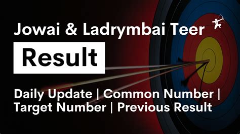 jowai ladrymbai teer result photos